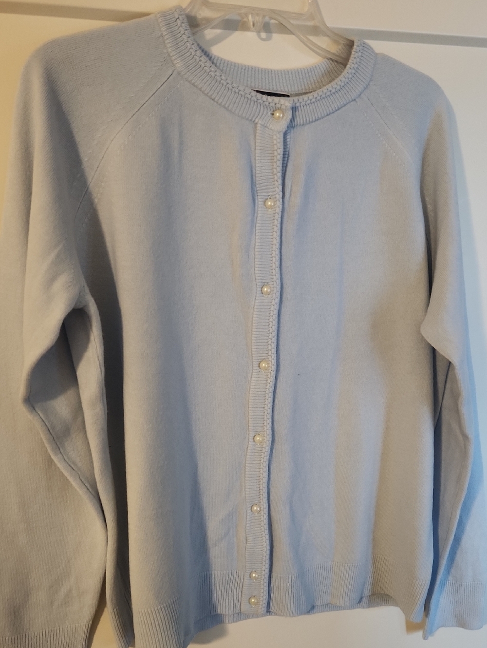 Karen Scott Cardigan Light Blue XL
